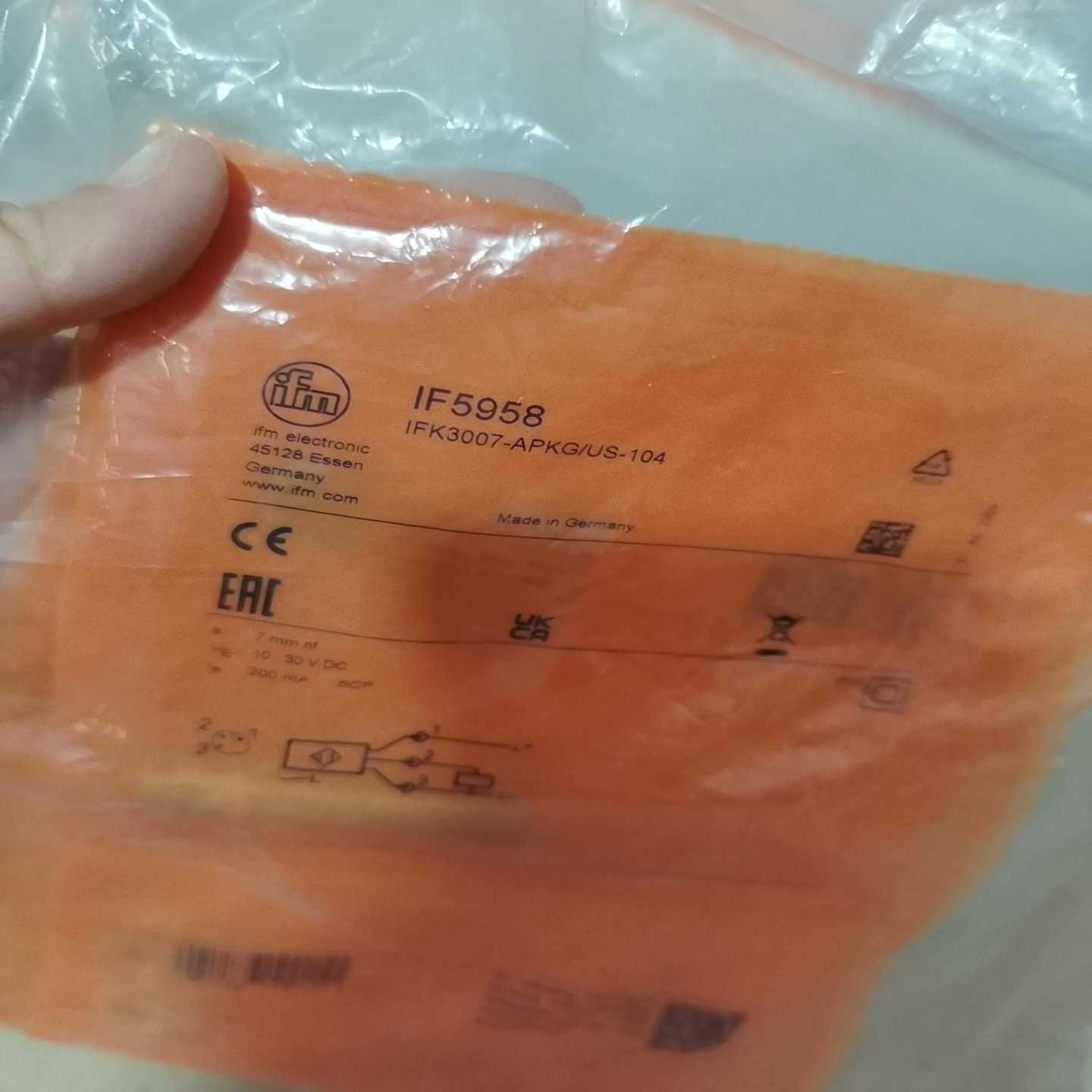 IFM易福门IF5958（佳毅工控）