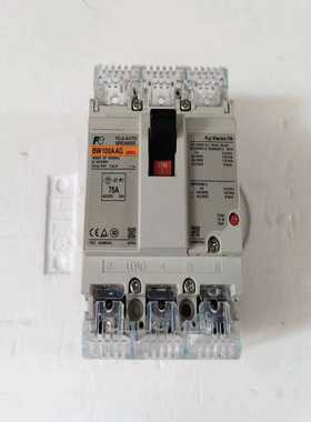 富士断路器，型号BW100AAG，3P75A，功能，带询价