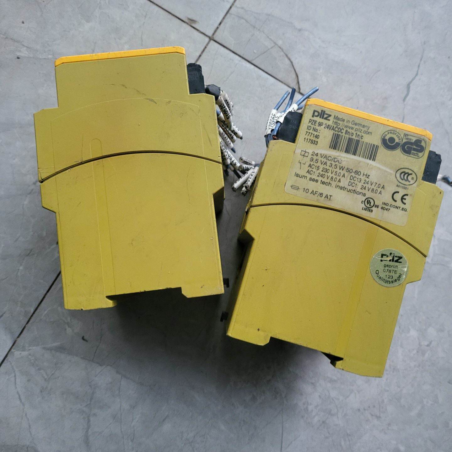 皮尔兹Pilz安全继电器 PZE 9P，型号777140，德--议价商品
