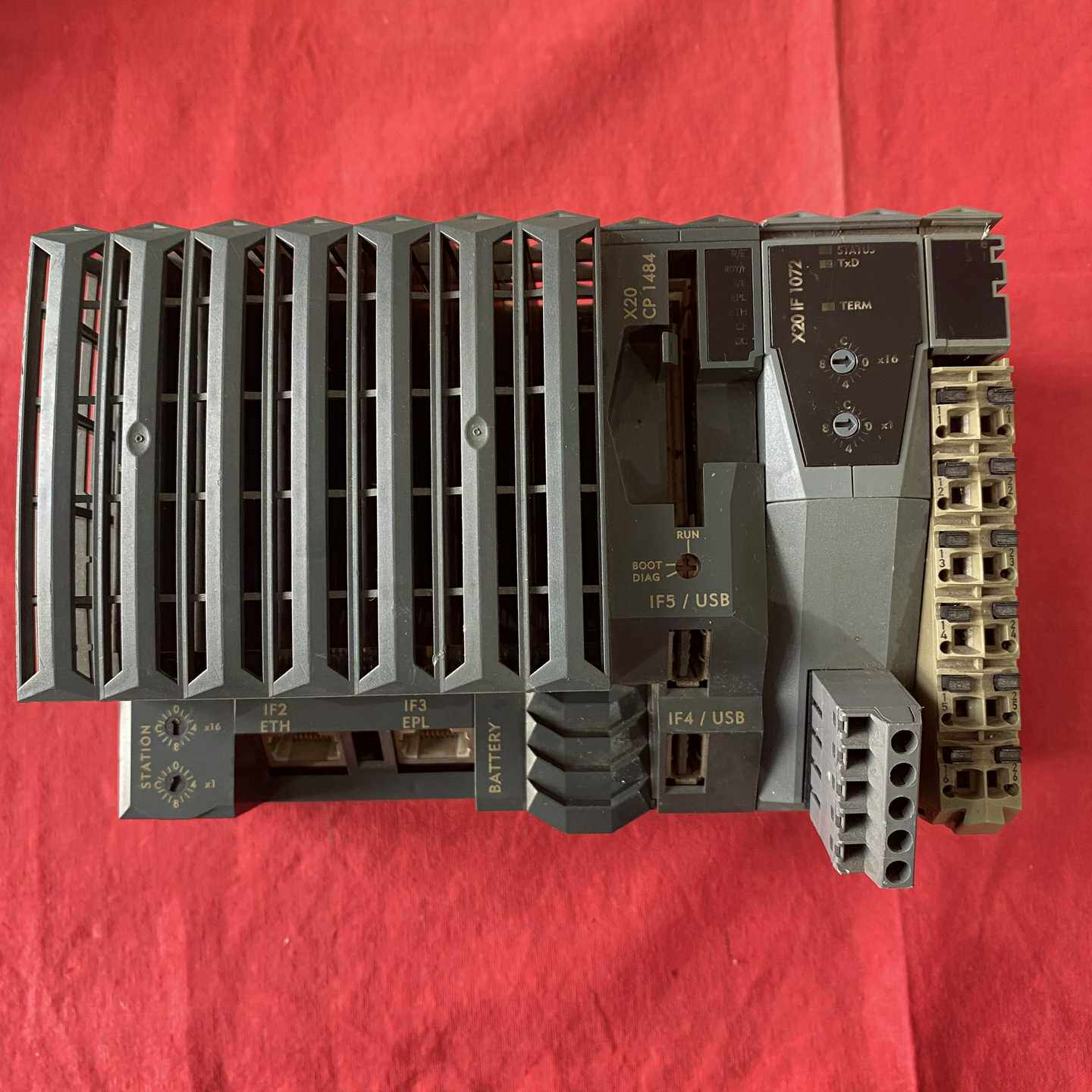 贝加莱PLC控制系统，X20IF1072模块。外观如图，功--议价商品