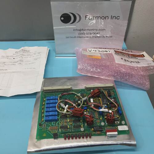 Kokusai 3162092V01 VCVD Interface PCB w Daughter Boards BTU