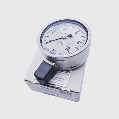 RIEGLER 102343 Glyzerinmanometer ESkala G 12 Unten 0100 bar