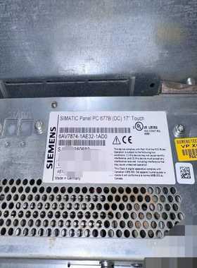 6AV7874-1AE32-1AD0橙色新功能完好议价出--议价商品