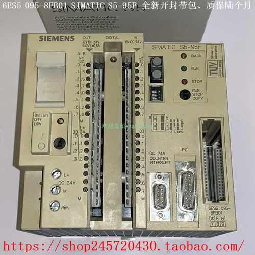 6ES5095-8FB016ES5095-8FB01西门子SIMATICS5-95FCPU模块