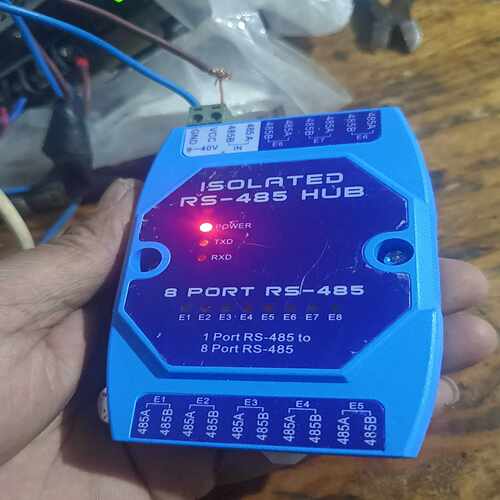 转换器8口485集线器 8路rs485分配器 485共享器~询价