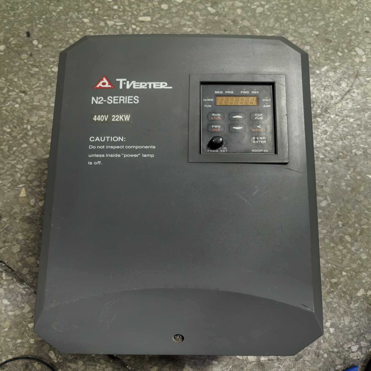 台安变频器22KWN2-430-H3，已上电测试询价