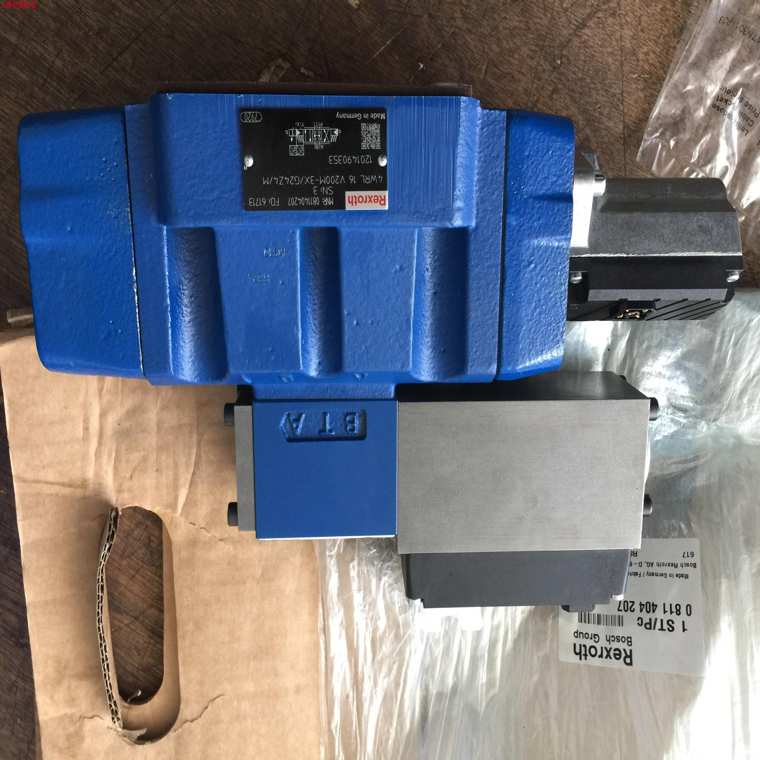 配件力士乐4WRL16V200M-3XG24Z4M订货号0811404207比例伺服议价