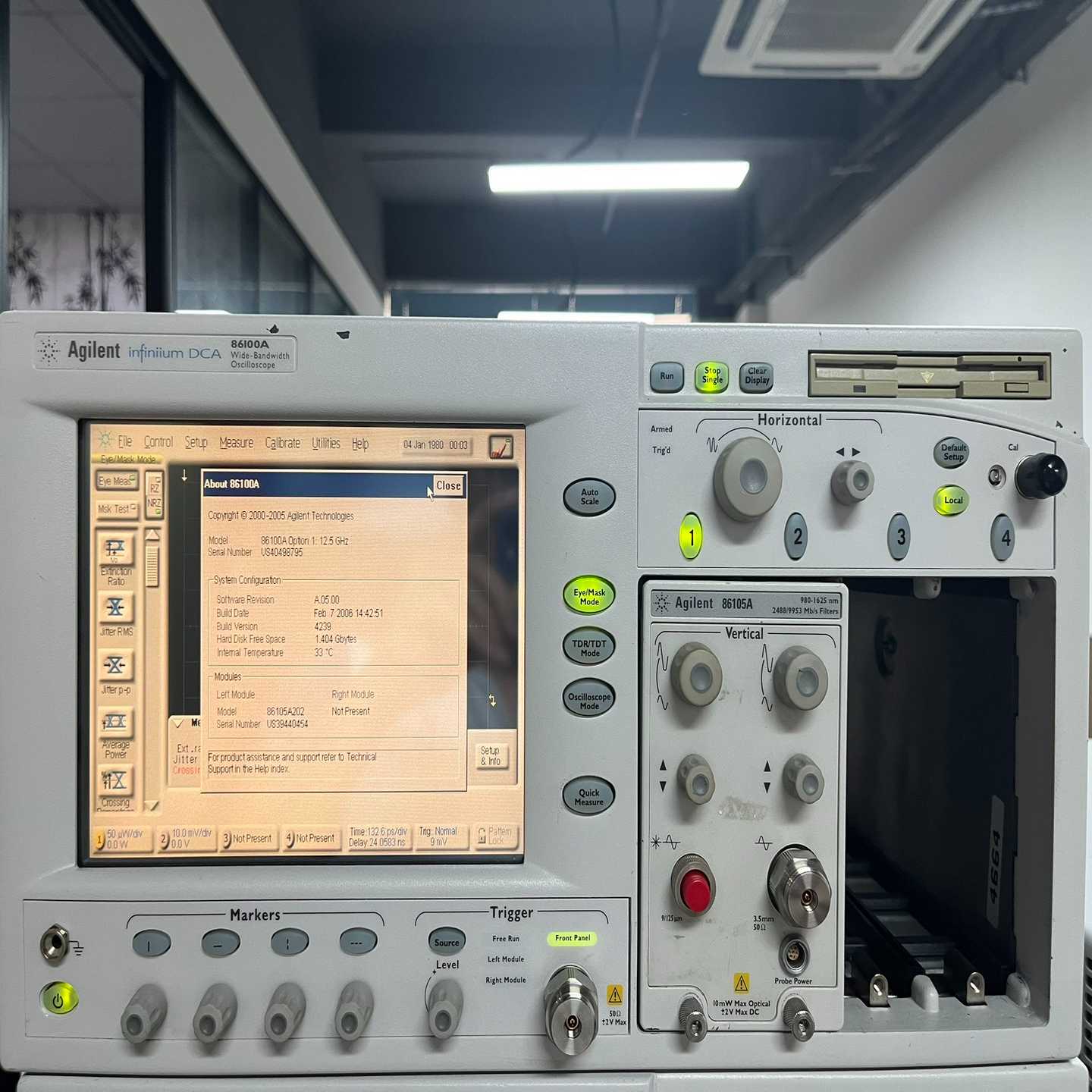 Agilent 86100A Infiniium DCA眼图（地坛设备）