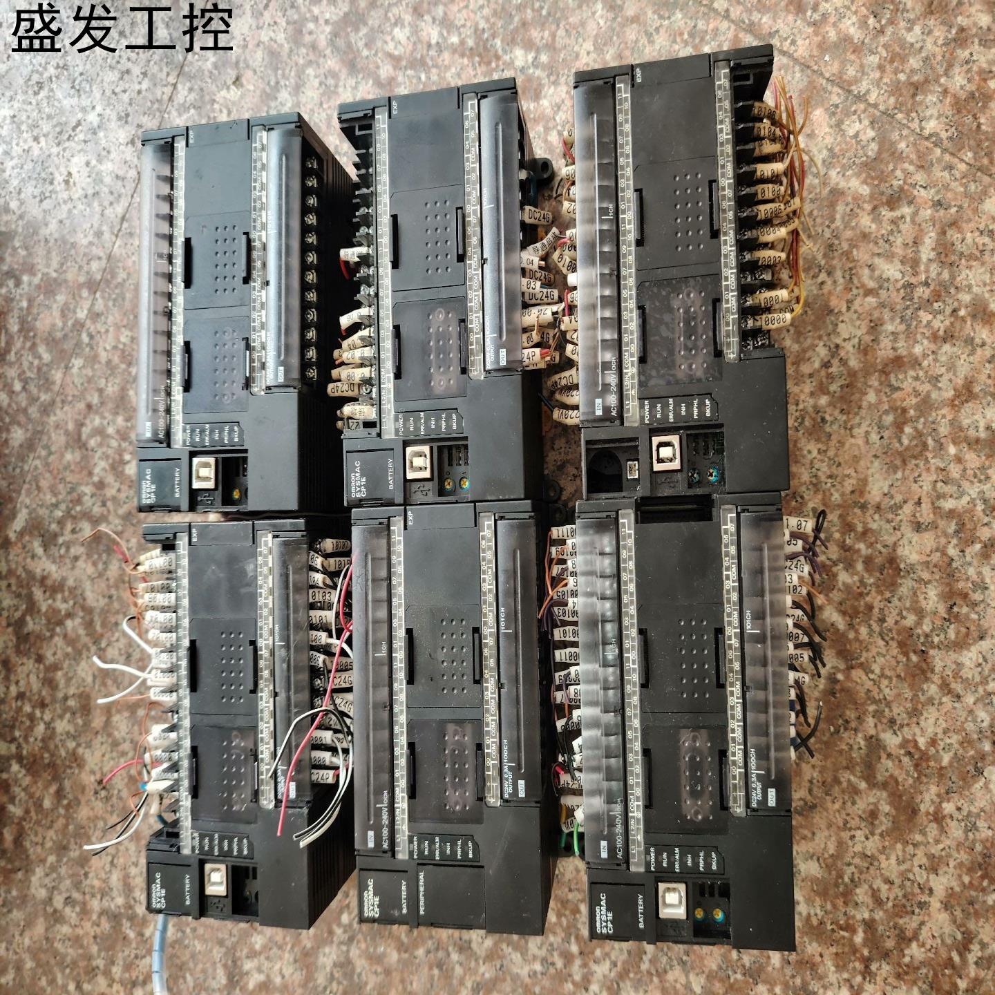 欧姆龙PLCCP1E-N40DR-A成色如图功能正常议价产品