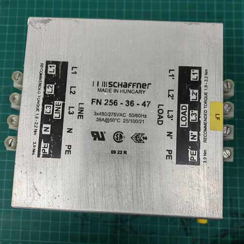 瑞士SChaffner滤波器FN256-36-47 3X48~询价
