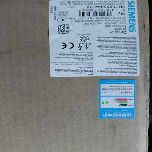 交流接触器3RT5055-6AP36220-240Va~询价