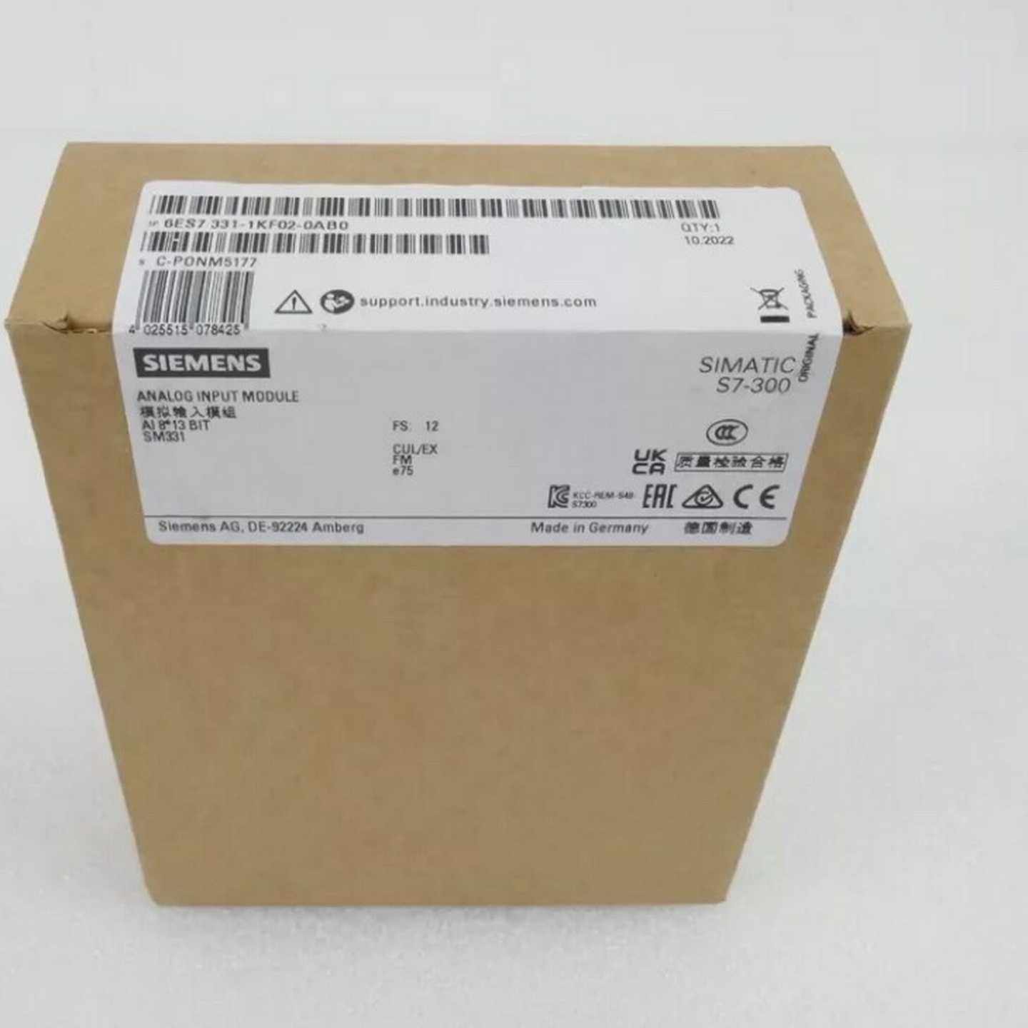 西门子SimaticS7300模拟输入SM331AI--议价商品