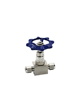 6000PSI41.4Mpa访美方体双卡套角式针型阀DN10PN40角式卡套针型阀