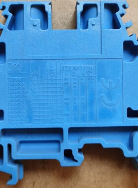 议价原装ABB/TE零线型接线端子  M10/10.N    1SNA125120R1100