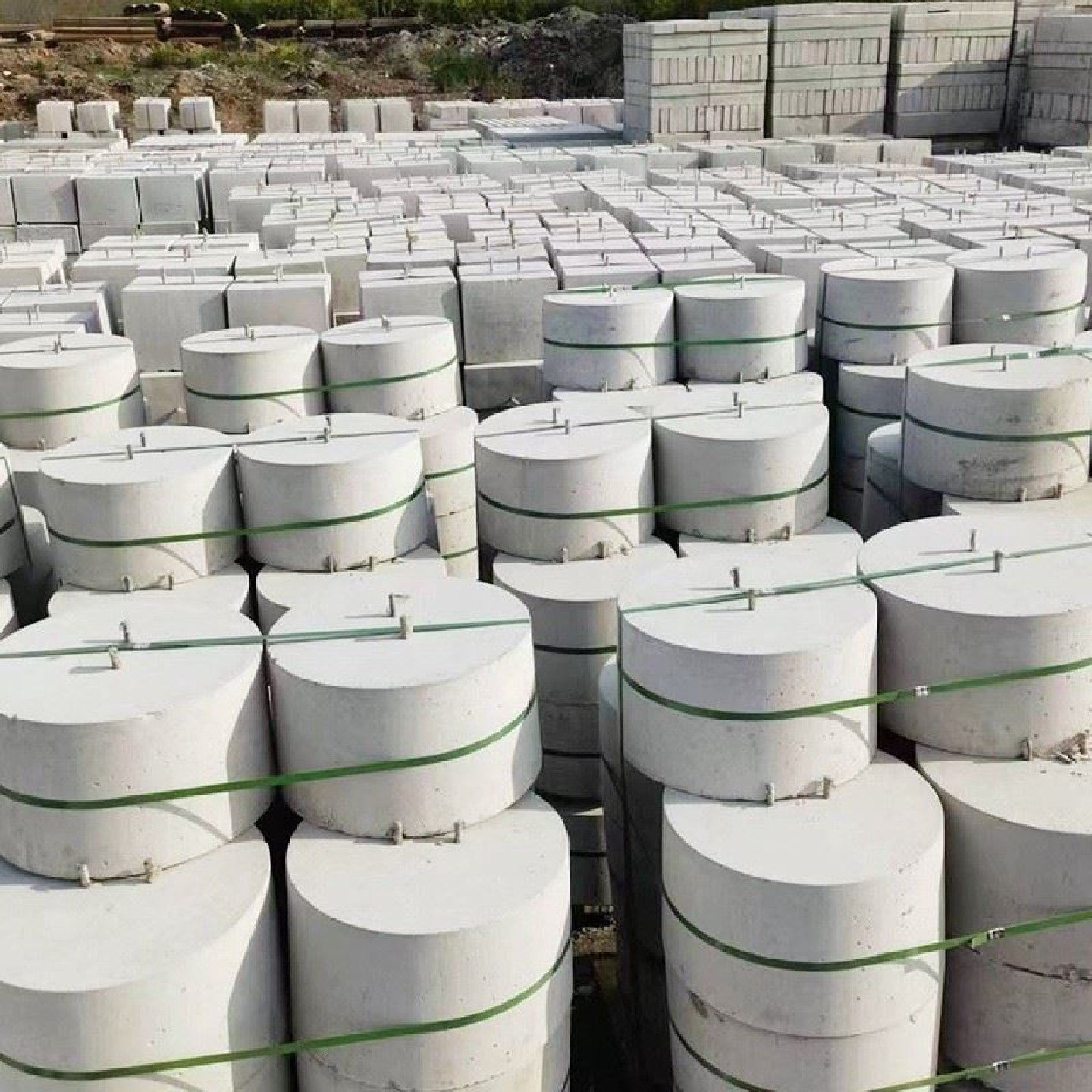 全国光伏水泥墩子混凝土屋顶底座墩圆形方形可定制配重块光伏,基础建材,基础材料,淘宝优惠券,粉丝福利购,淘宝优惠卷