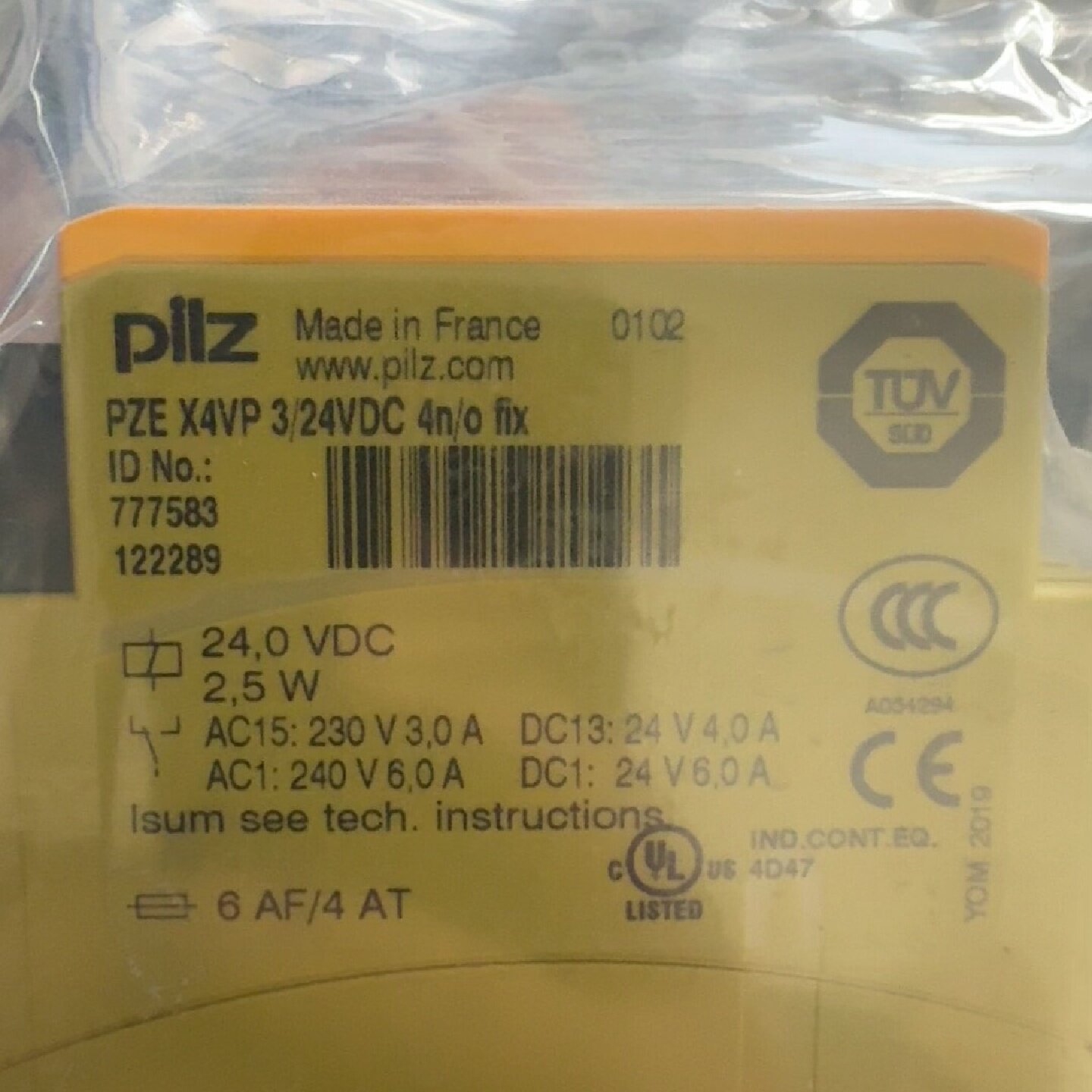 议价安全继电器PZEX4VP3s原包装议价
