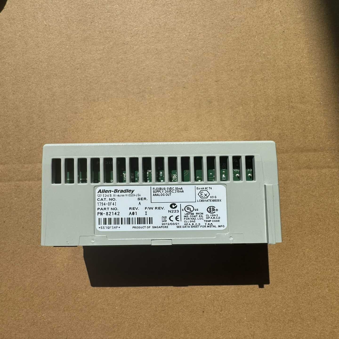 【议价】Allen-Bradley1794-OF4I成