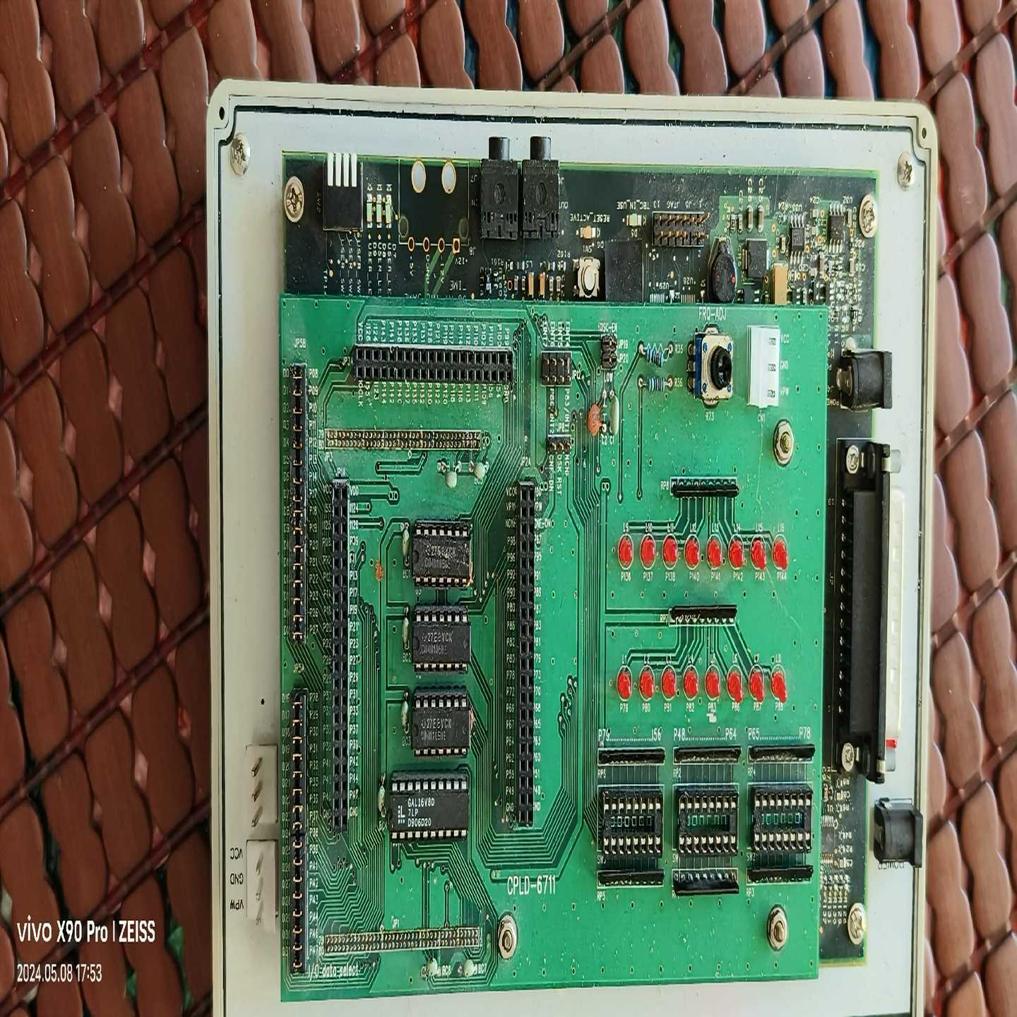 tms320c6711开发板，成色如图功能正常询价