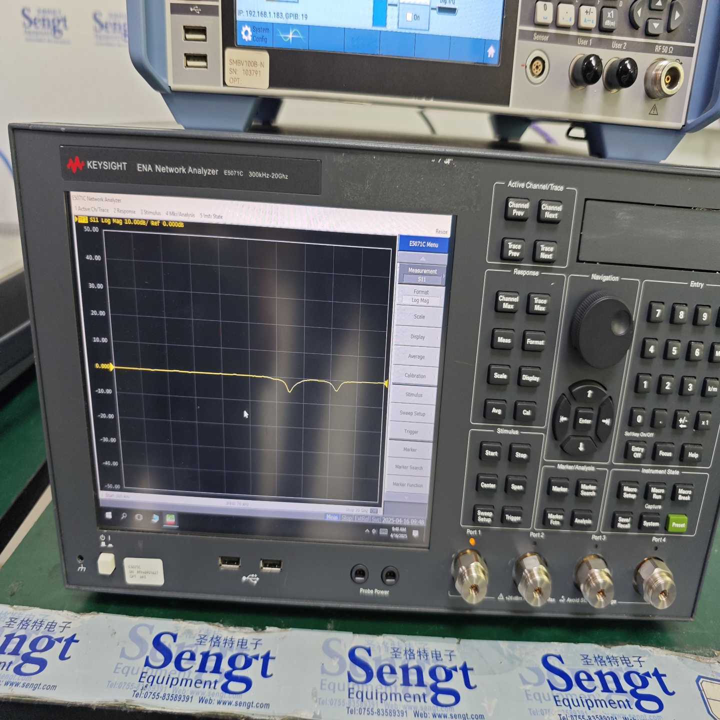 是德科技E5071C网络分析仪，300kHz-20GHz，4--议价商品