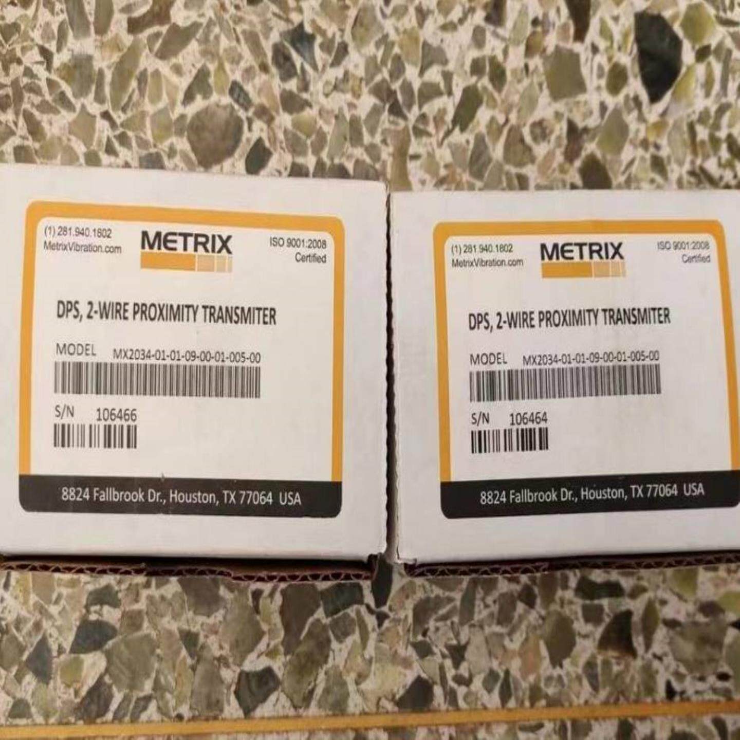 配件METRIX振动变送器 MX2034-01-01-09-00-01-005-00 106466议价