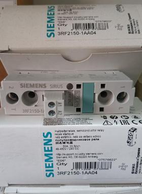 3RF2150-1AA04西门子固态继电器全新原装现货包邮