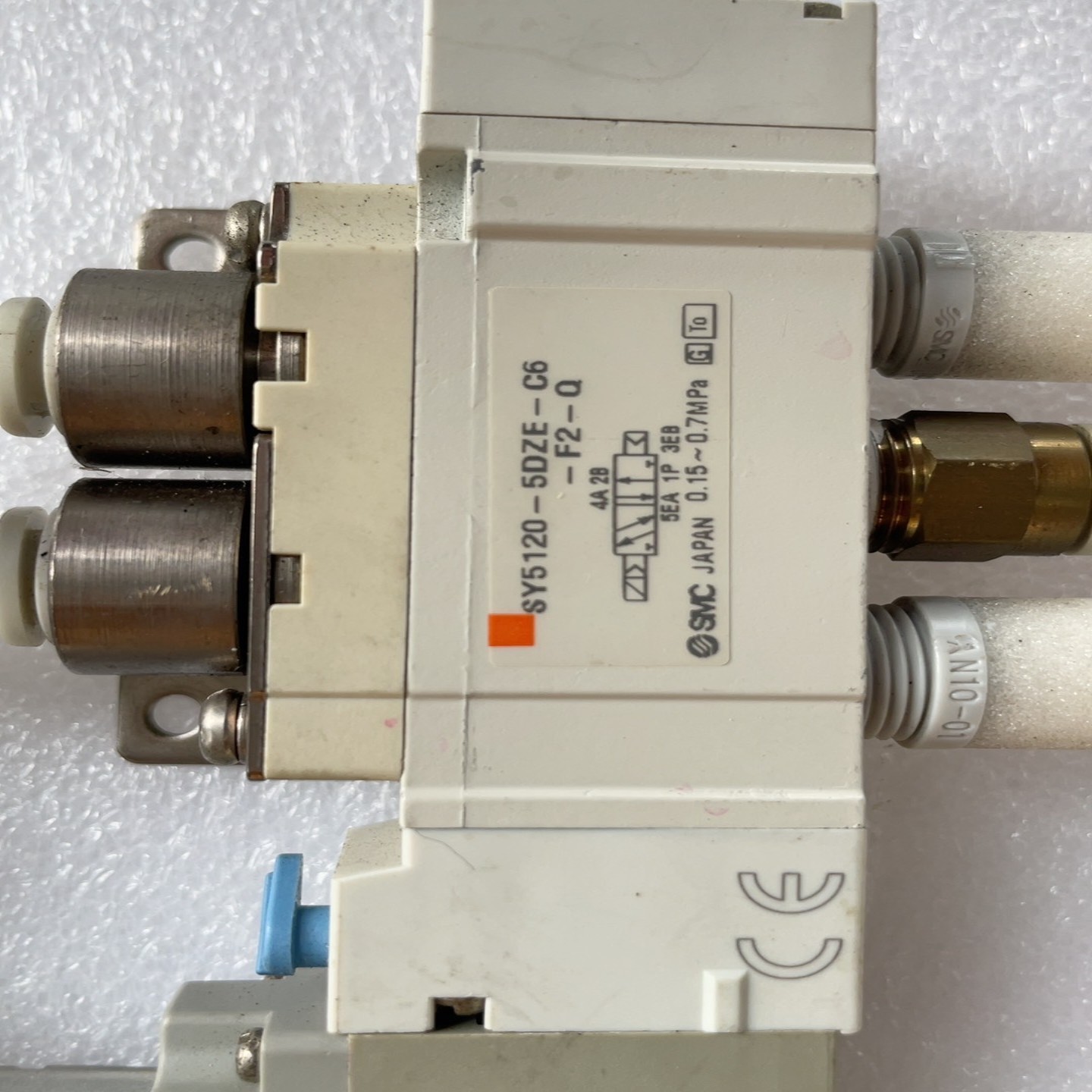 【请询价】拆机正品SMC电磁阀SY5120-5LZD-C62个实
