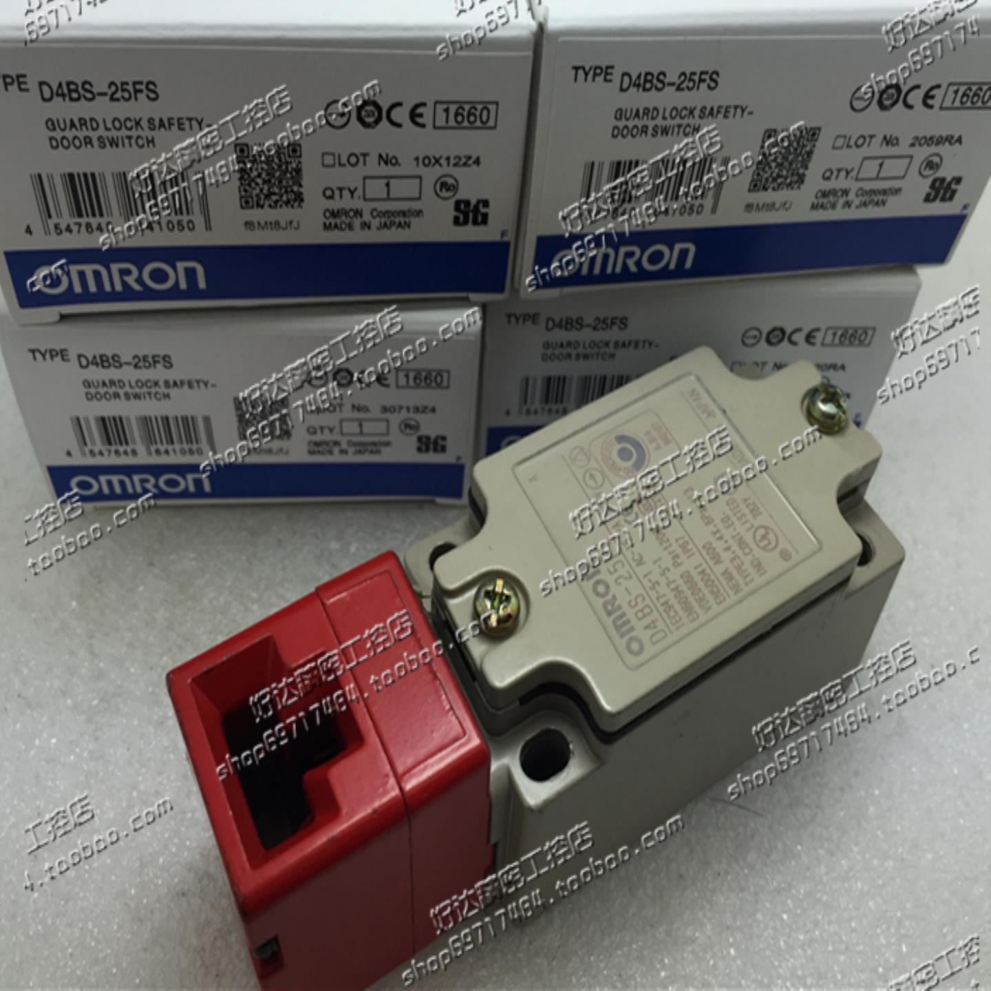 原装正品欧姆龙安全门开关D4BS-25FSD4BS-15FS现货质保一年