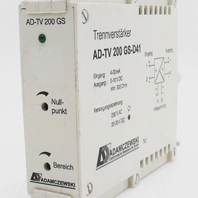 Adamczewski ADTV 200 GSD41 ADTV 200 GS 420mA Trennverstrker