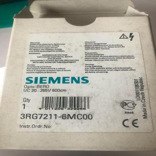 6MC00库存4个 询价 3RG7211
