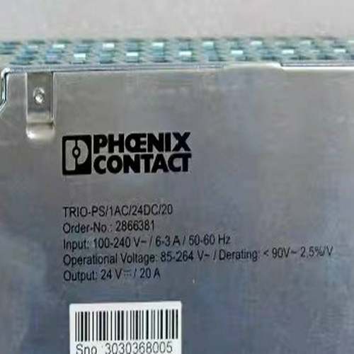 菲尼克斯导轨电源开关电源 TRIO-PS/1AC/24DC/{议价}