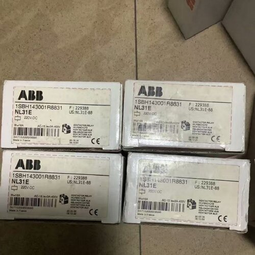 议价AX185-30-11-85 ABB 交流接触器 380-400V50Hz/400-415V60Hz