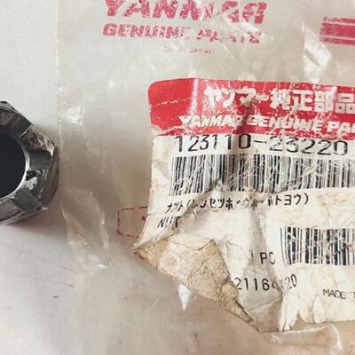 Nut 12311023220 for Yanmar Sc30nSc40n Compressor Genuine Par