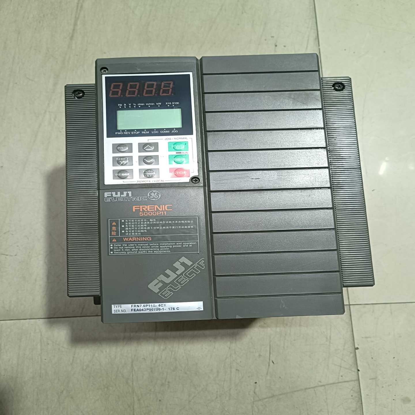 富士变频器7.5KW，5000P11系列，，功能询价