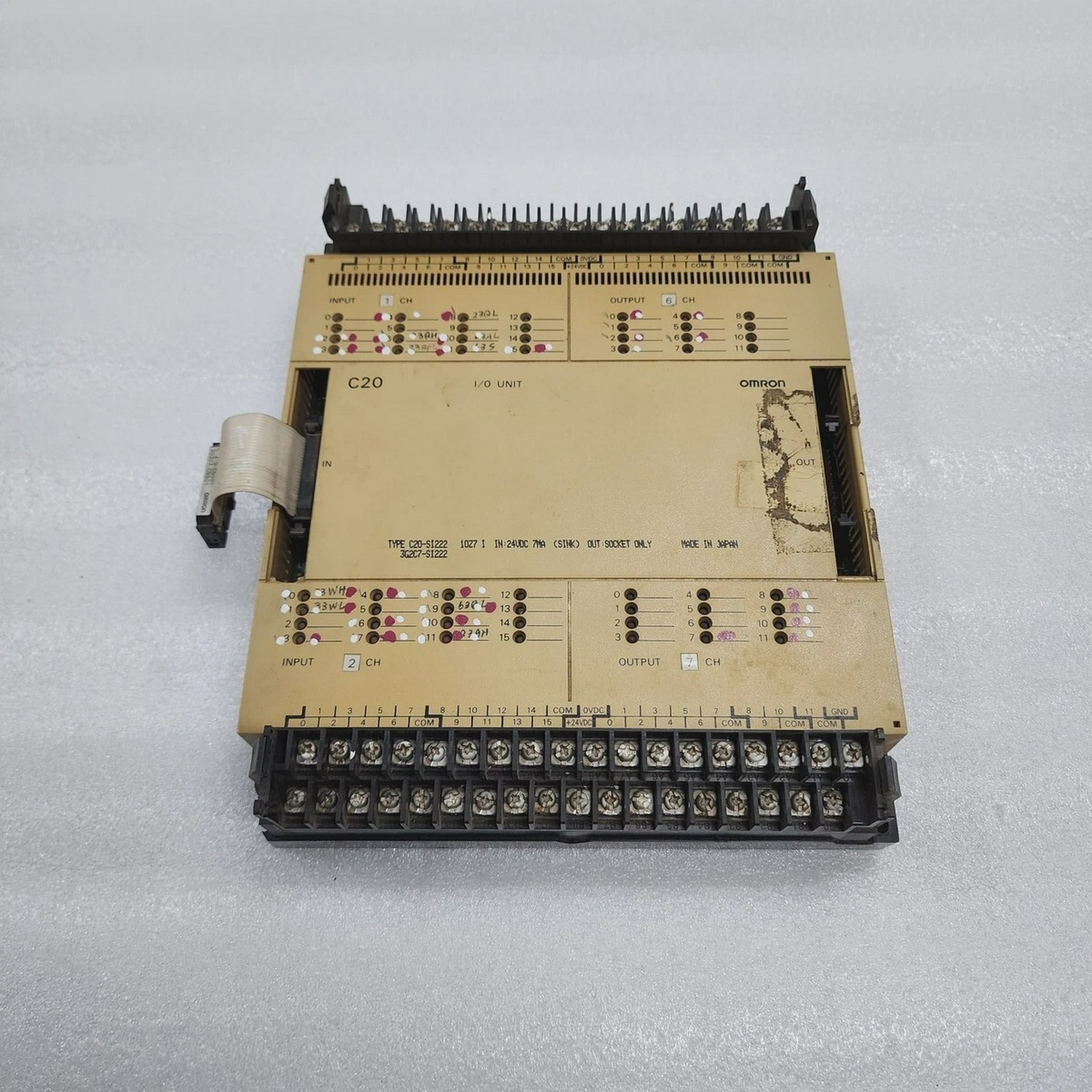 OMRONC20-SI2223G2C7-SI222PROGRAMMABLECONTROLLERI/OUNIT