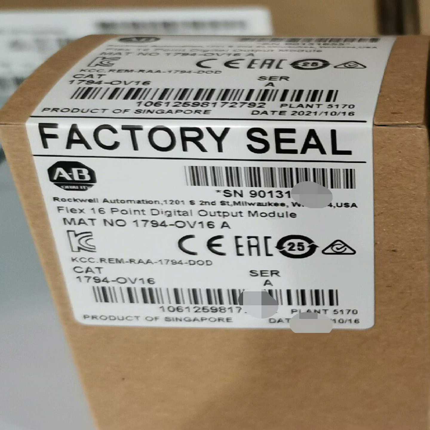 1794-OV16 未拆封 （佳毅工控）