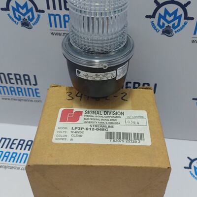 Federal Signal LP3P012048C Streamline Volts 1248VDC Color CL