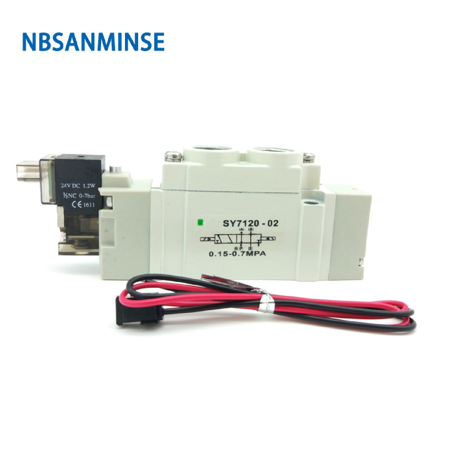 MkfaleSY7000G1/4高质量迷你气动电磁阀常闭SMC款SY电磁阀