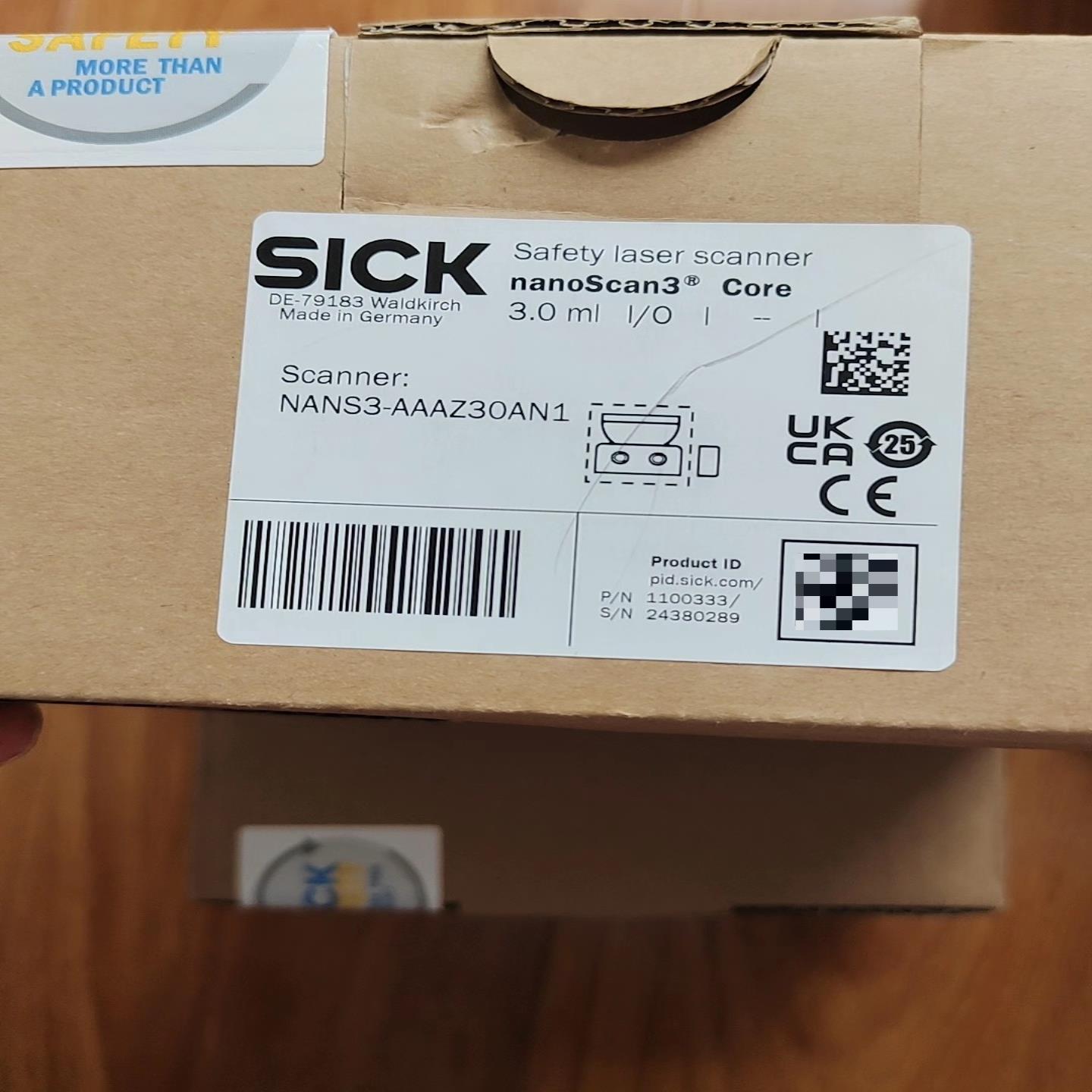 西克激光扫描NANS3-AAAZ30AN1未开封，议询价