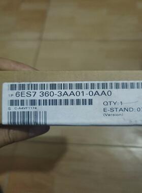6ES7 360-3AA01-0AA0，未开封，(亚飞商行）