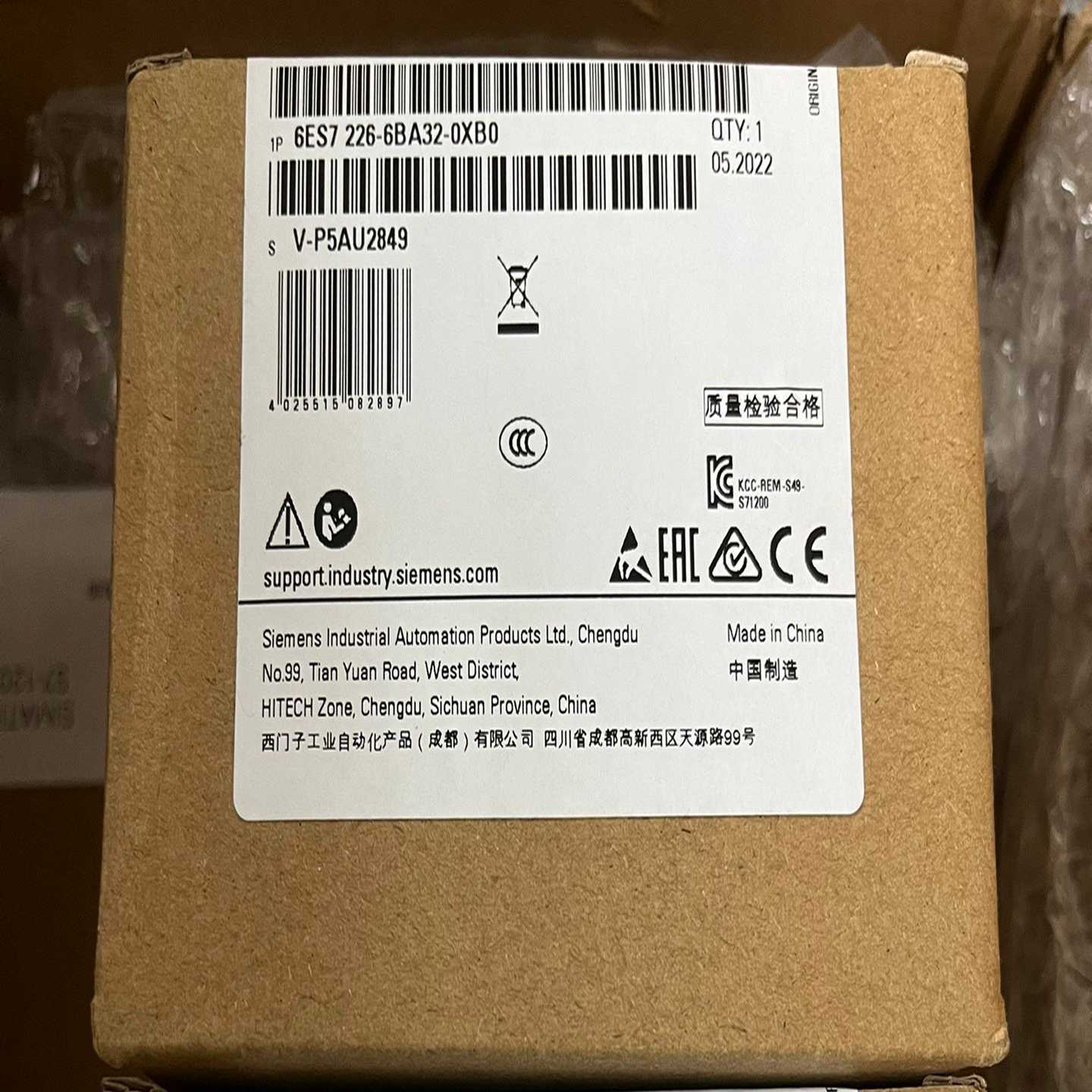 【议价】6ES7226-6BA32-0XB0保内不含税适用