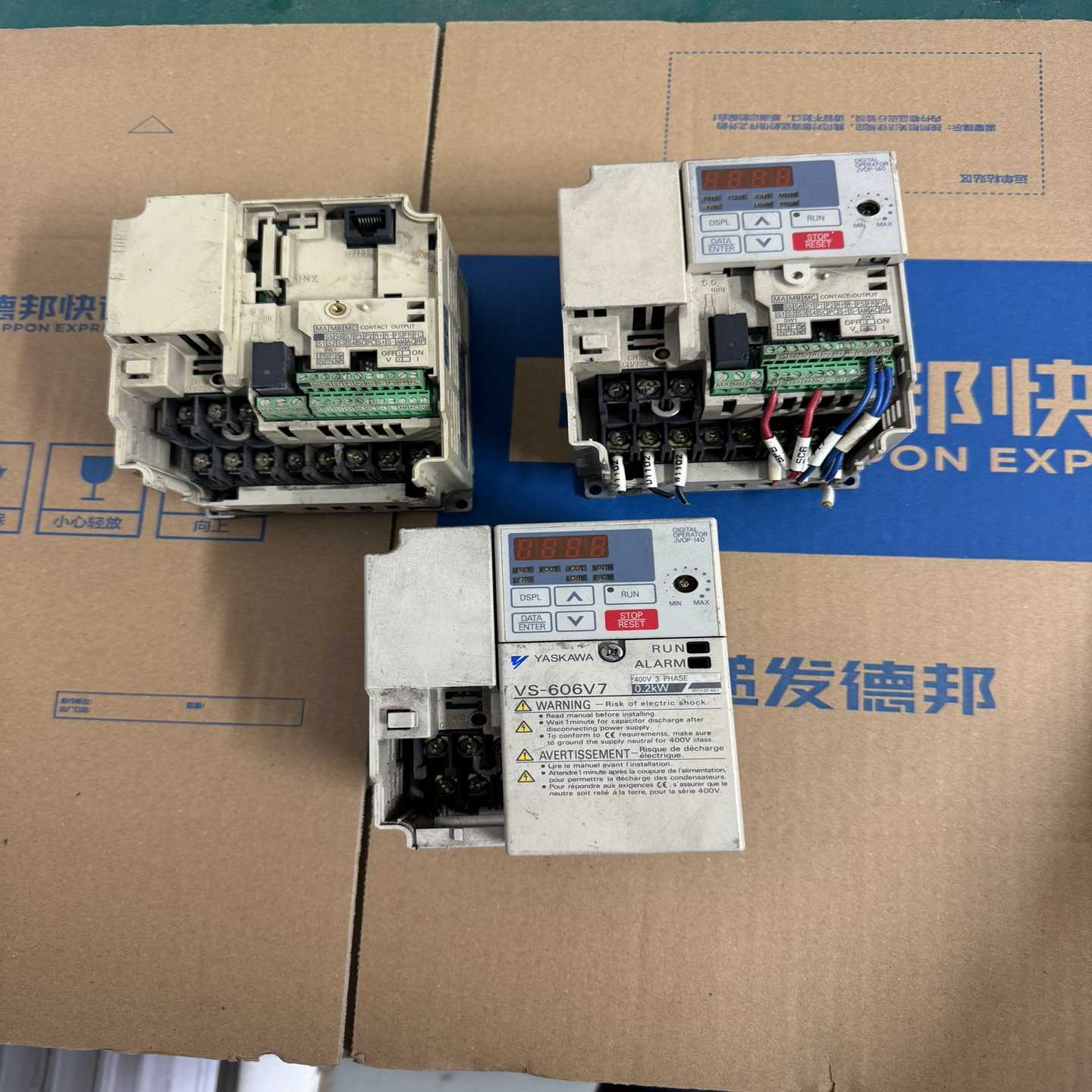 议价安川CIMR-V7AT40P2变频器，实物照片拆机包好议