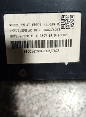 议价变频器V84T4ROCB4.0KW成色议价