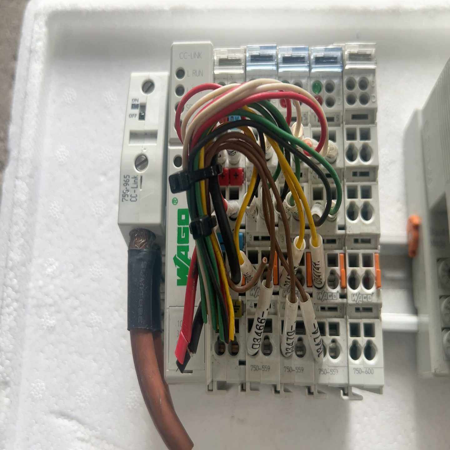 WAGO万可750-310模块，原装拆机件成色8成新无破损，--议价商品