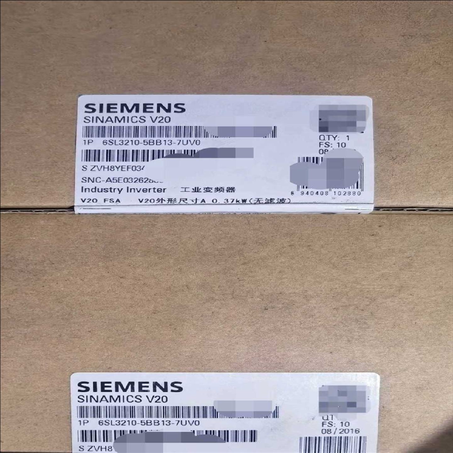 询价6SL32105BB137UV0V20变频器0.议价 - 实物图
