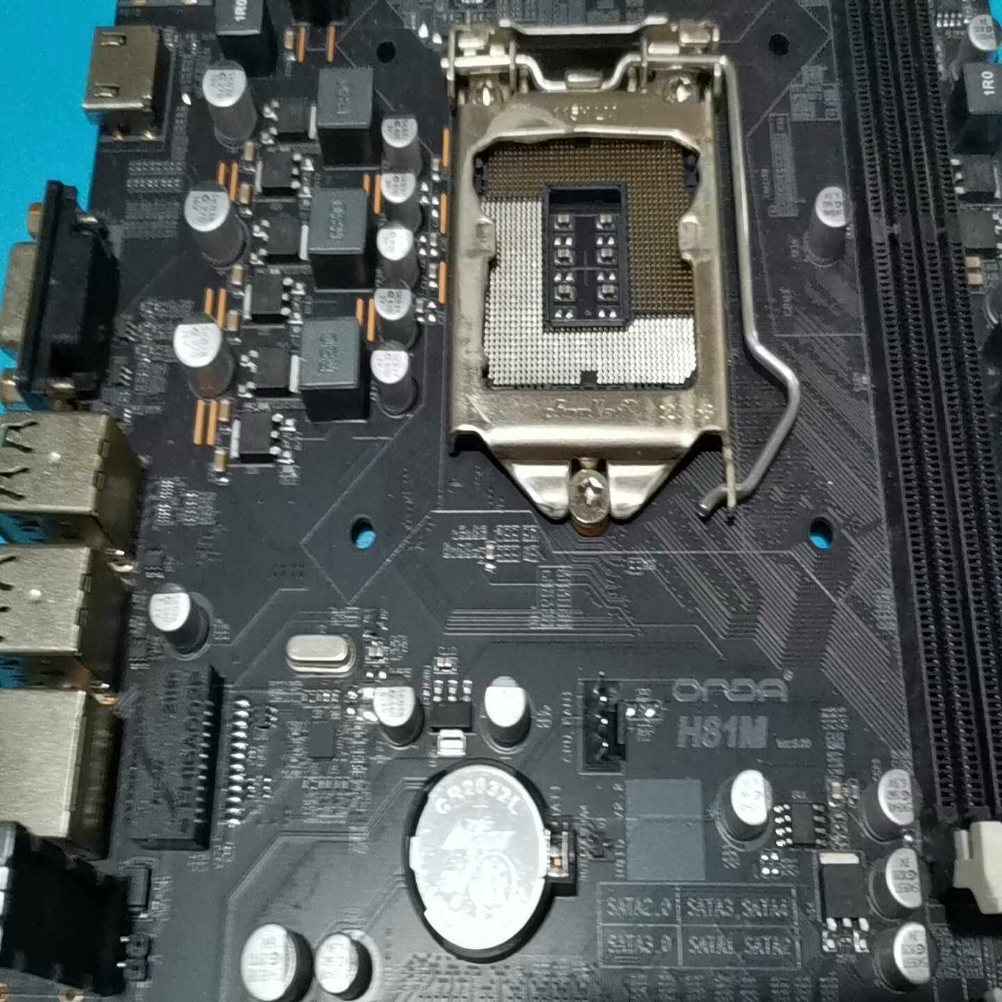 （议价）拆件昂达H81M电脑主板1150针台式DDR3双通道支持M.图片