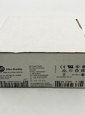 议价美国罗克韦尔Allen-BradleyAB1606-XLP25A电源全新质保1年