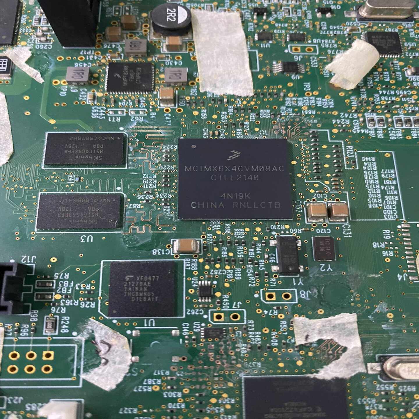 MCIMX6X4CVM08AC，飞思卡尔芯片。带板询价