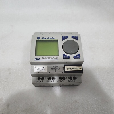 ALLEN BRADLEY CAT 1760L12BWBNC PICO LOGIC RELAY SER B REV D
