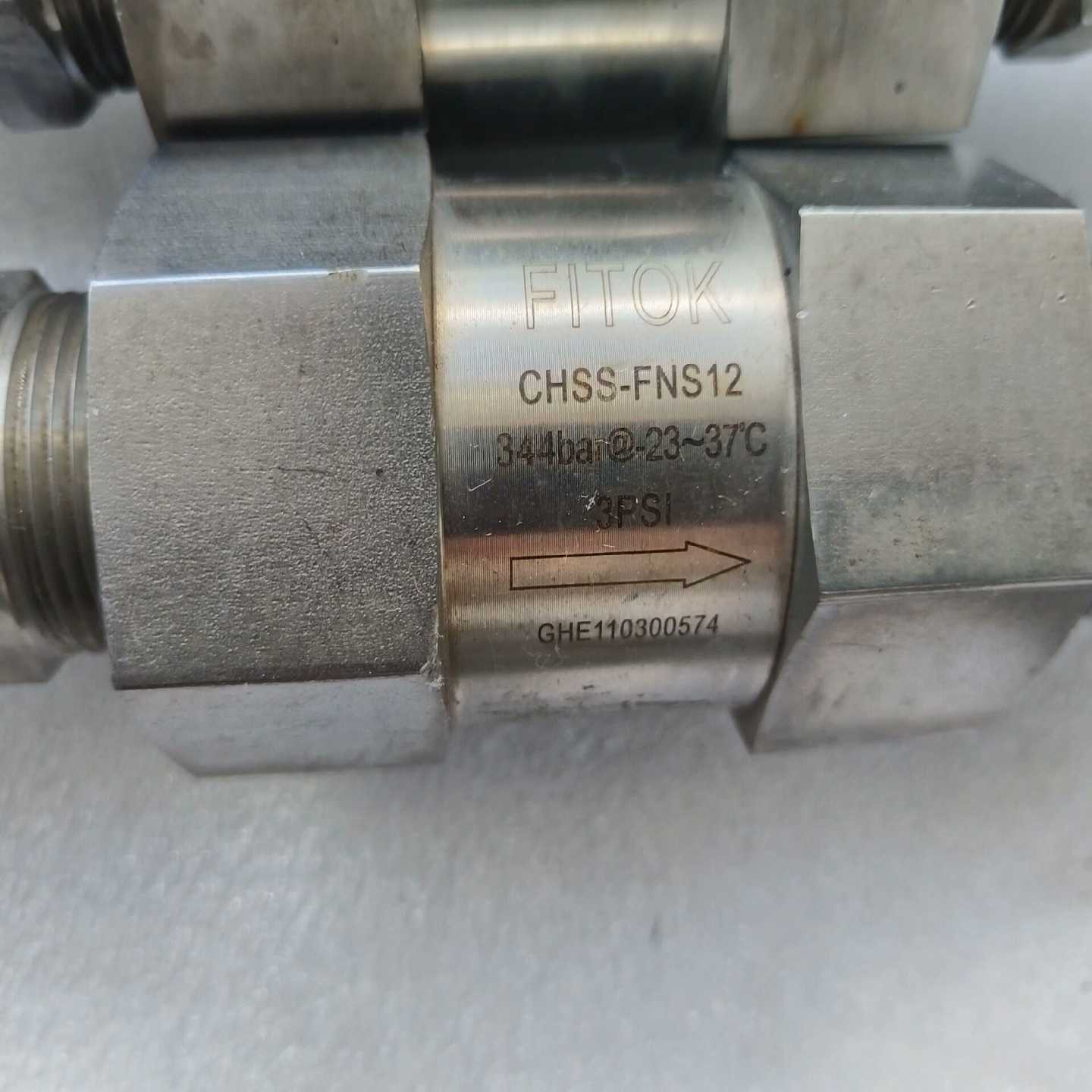 议价FlTOk飞托克单向阀CHSS-FNS12H现货/维修