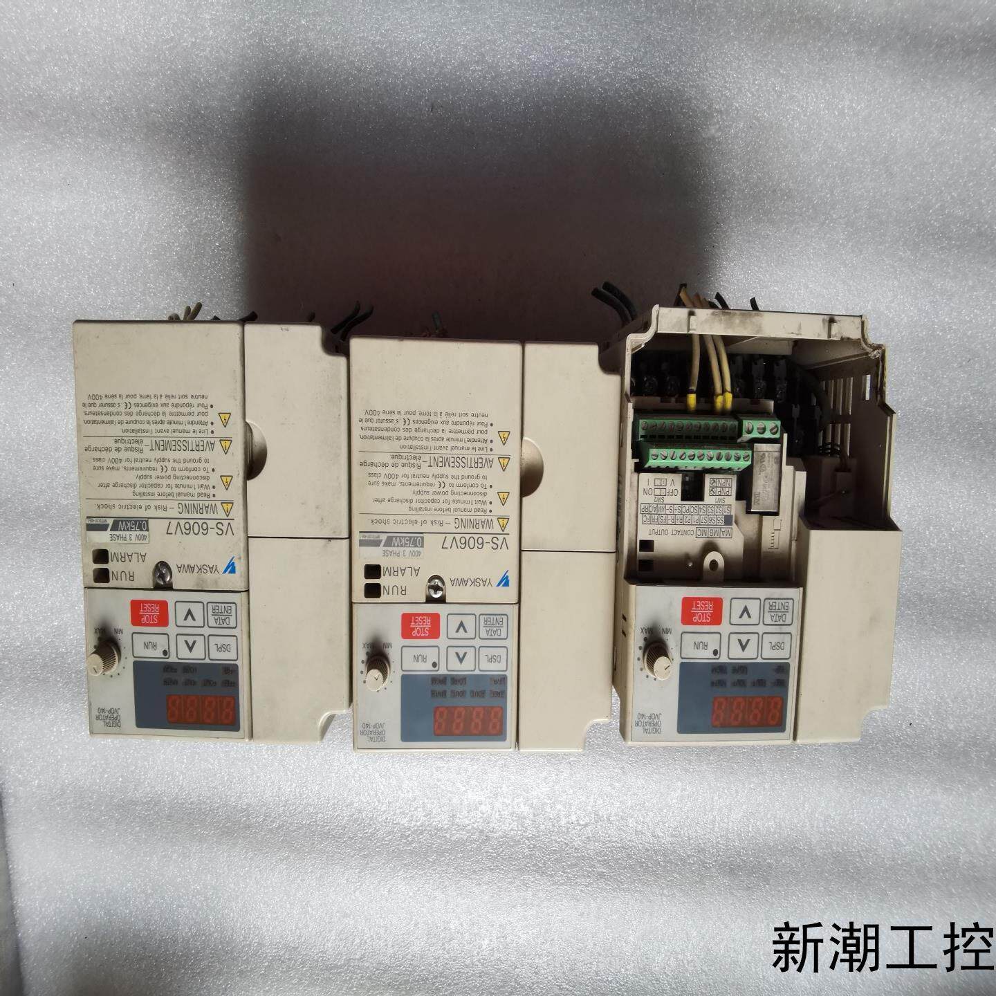 安川变频器606V7系列CIMR-V7AT41P5   33议价商品